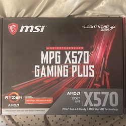 MPG MSI X570 Gaming Plus AMD Motherboard