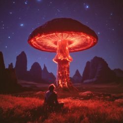 Mushroom Stickers 