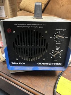 Ozone air purifier, oder free villa 1000