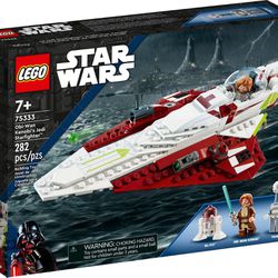 Star Wars Legos Obi-Wan Kenobi starfighter