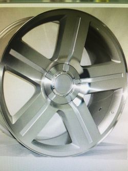 22" Chevrolet replica wheels