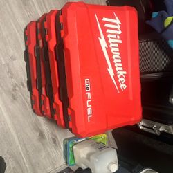 Milwaukee tool cases only.