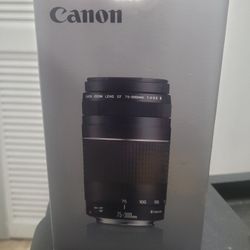 New Canon 75-300 mm III