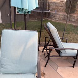 Patio Lounge Furniture Set Backyard Chairs Pool