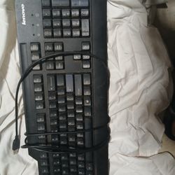 Dusty old Lenovo keyboard need wipe down