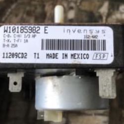 WHIRLPOOL MAYTAG Dryer Timer W10185982E or W10185982 E WPW10185982 AP6016541