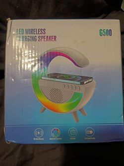 Brand new Led wireless charging speaker