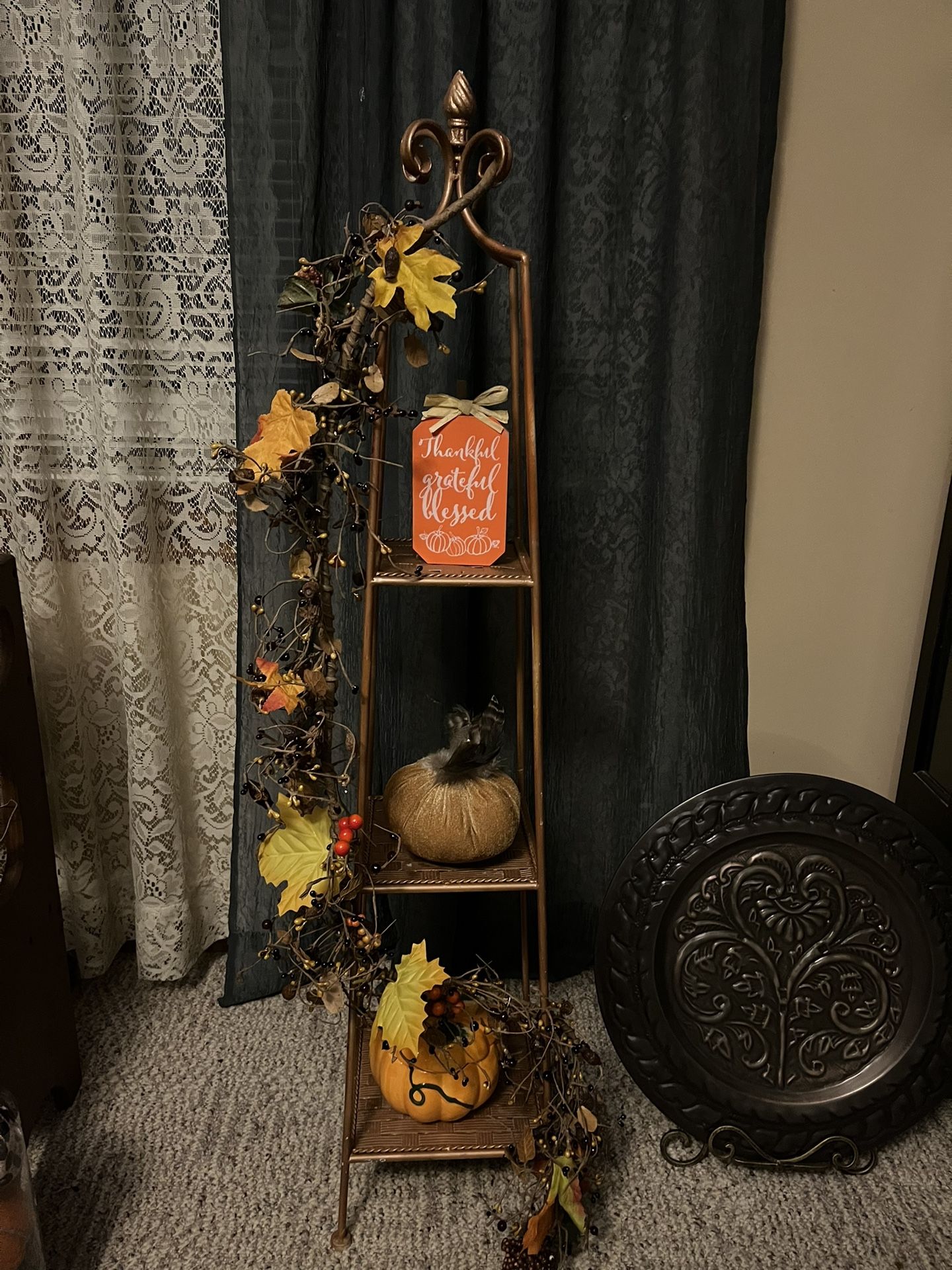 Gorgeous 3 Tier Metal Plant Stand/display