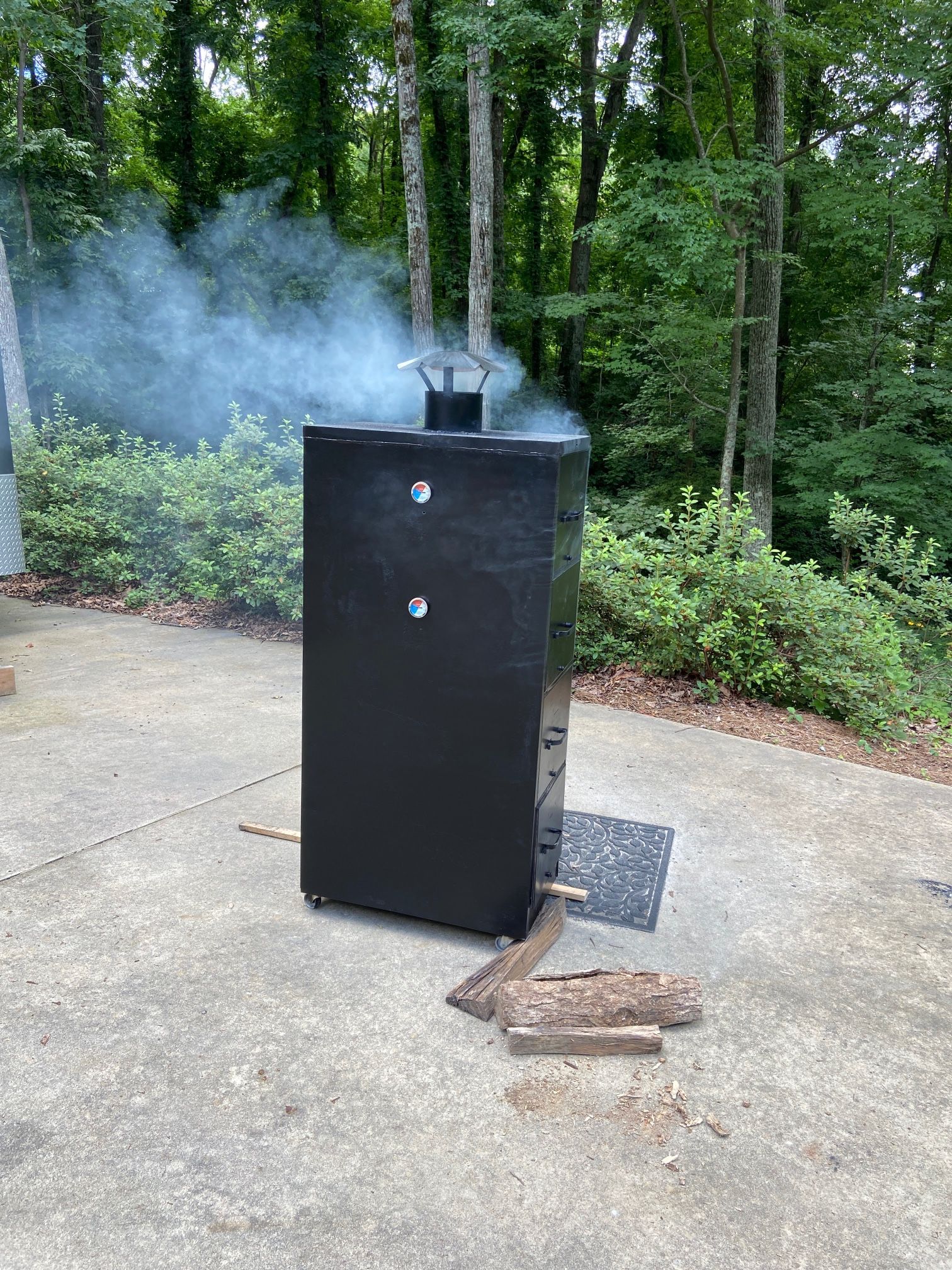Custom Filing Cabinet Smoker / Grill