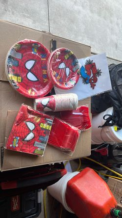 Spider man Party Supplies 