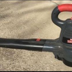 Sharp Craftsman 220 mph electric leaf blower for sale. Gets the job done quickly.