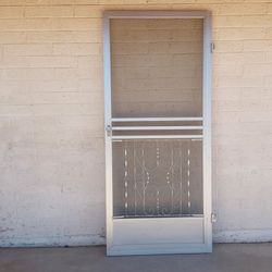 Metal Screen Door - Excellent Condition - $50
