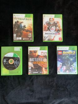 Xbox 360 Games Bundle – Lot of 5