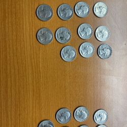 7 Bicentennial And 14 Pre ‘67 Quarters 