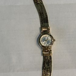 Avon, Gold, Plated, Metal Multi Stranded, Chain Band, Quartz, Ladies Watch