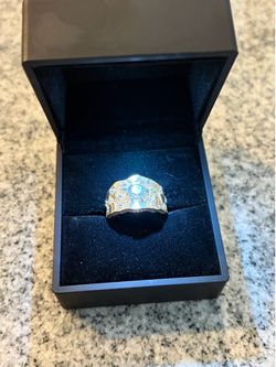 10k gold with cz ring