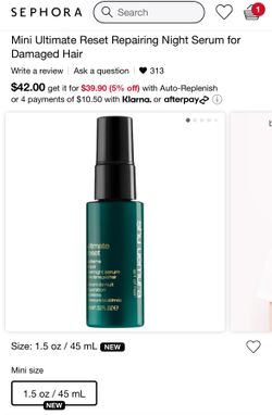 Shu Uemura Extreme Repair Overnight Serum