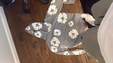 Grey Denim Tears Hoodie