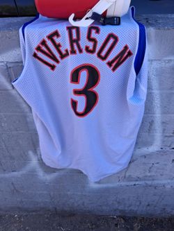 Allen Iverson all star and sixers jersey