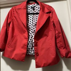 Vintage Red Short Jacket 