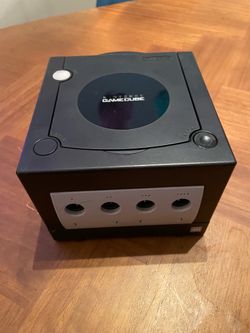 Nintendo GameCube Console - Black Console Only. Tested. No Game Or Accessories