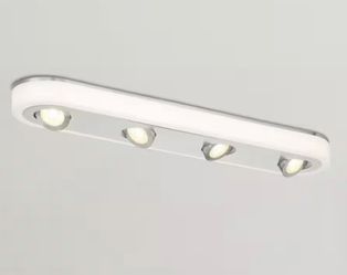 New EnviroLite 32” LED Ceiling Light – Brushed Nickel