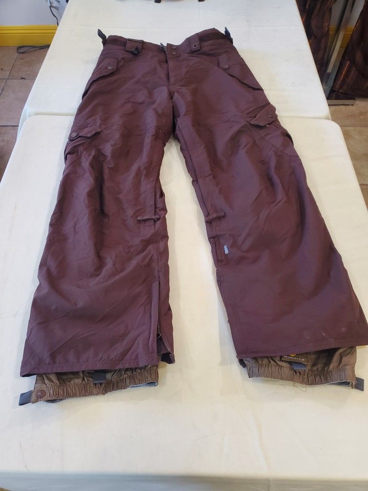Snowboarding Pants 686 Small With Inner Fleece
