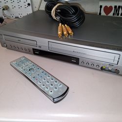 VCR DVD Combo Works Perfect With Cables $60 No More No Less!