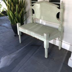 Vintage Shabby Chic Bench