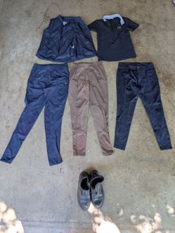 Horseback Riding Clothes & Ariat Boots Bundle – Size L / Boots Size 4