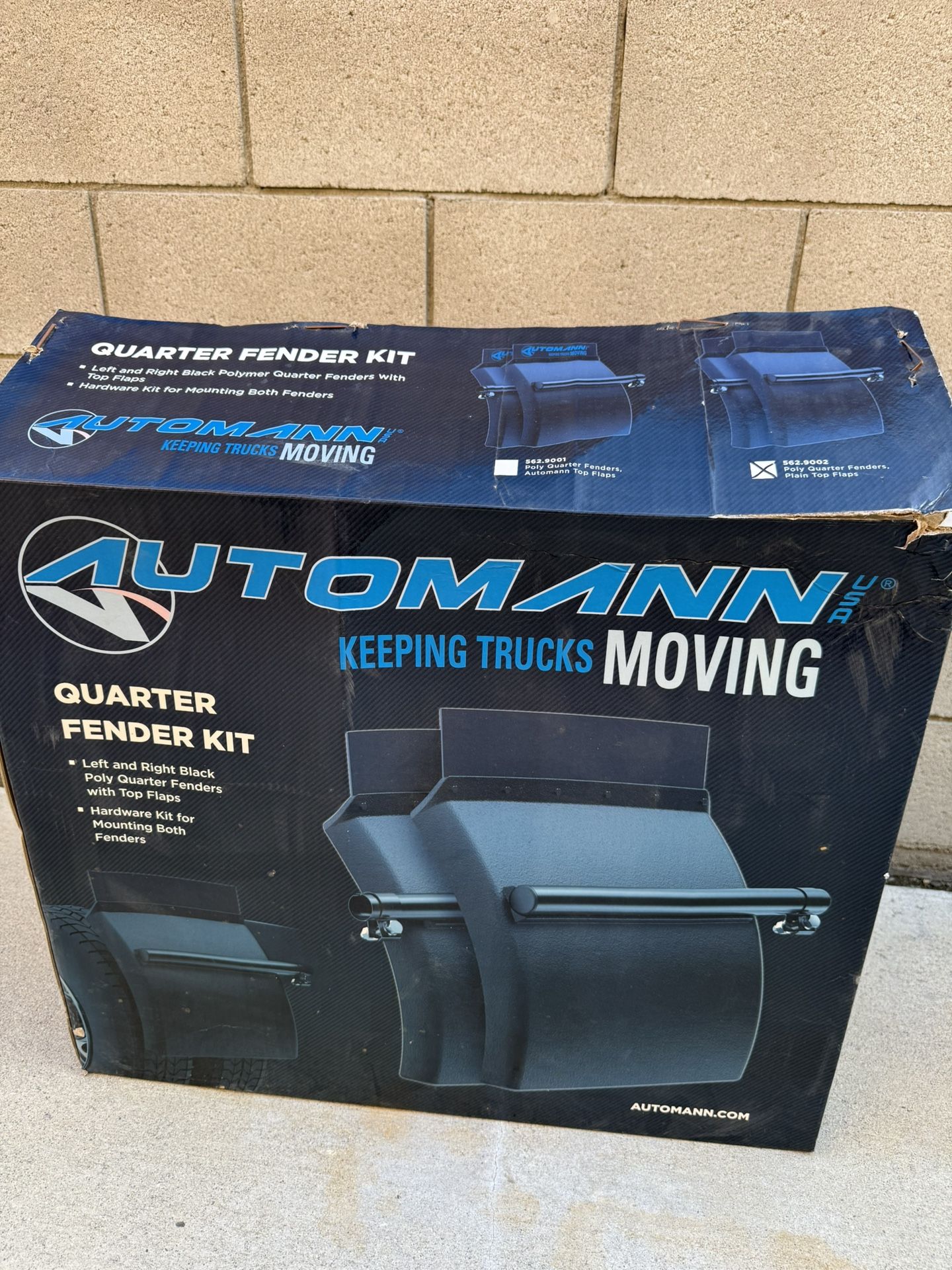 Automann Quarter Fender Kit Kepping Trucks Movinh