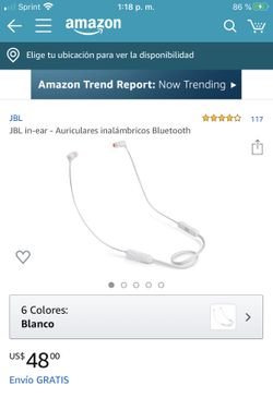 JBL in-ear - Auriculares inalámbricos Bluetooth