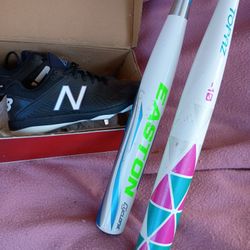 Softball Bats , Cleats