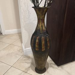 decorative floor vase - 32” 