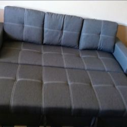 Adjustable sofa w/pullout bed