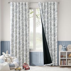 Nursery Black Out Curtains