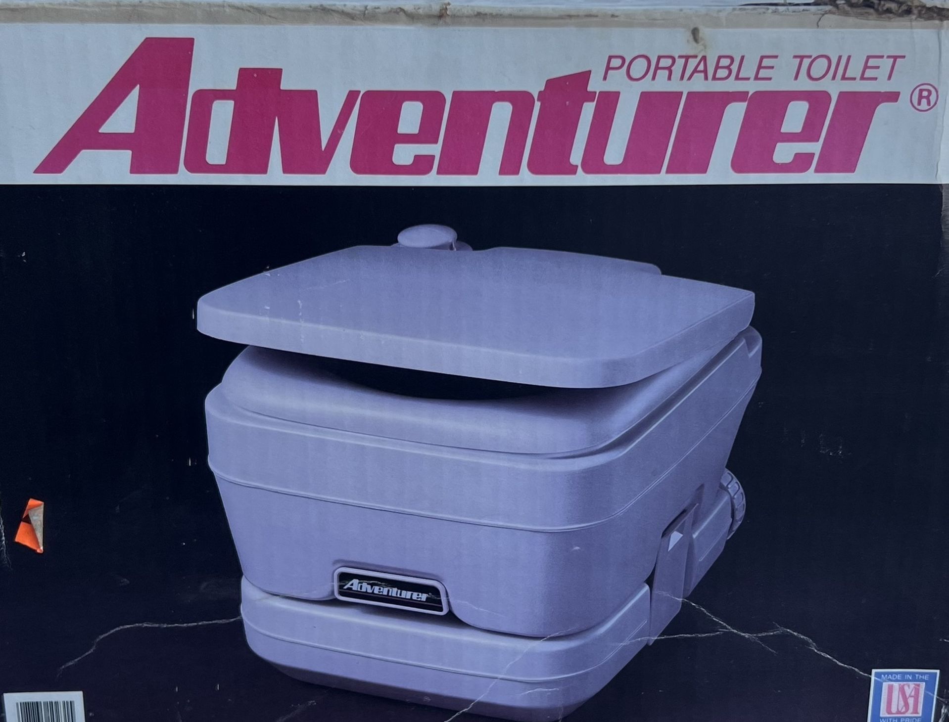 Adventurer Portable Toilet Outdoors Camping Boat 3.5 Gallon