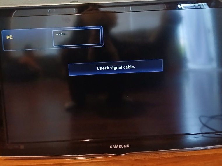35 Inch Samsung TV With Power Chord