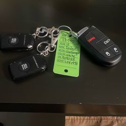 2015 Dodge Challenger Key 