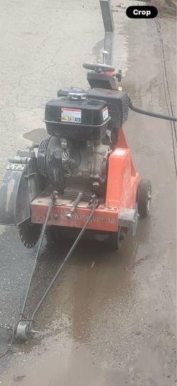 Husqvarna MC 18 walk behind Concrete saw 24 inch blade Husqvarna MC 18 walk behind Concrete saw 24 inch blade