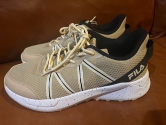 Beige Ladies Tennis Shoes
