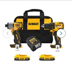 DEWALT 20V Brushless Drill & Impact Driver Combo Kit