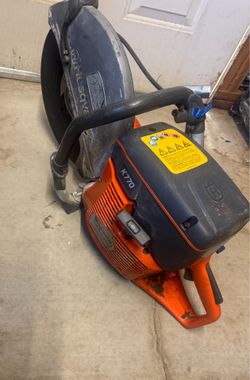 K770 Husqvarna demo saw