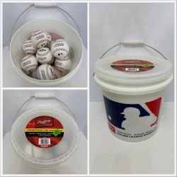 Rawlings Official League Recreational Use Baseballs Bucket of 23