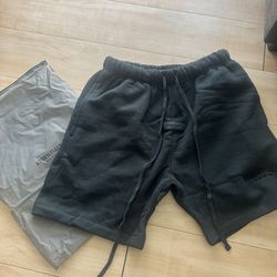 Black essential shorts brand new size XS