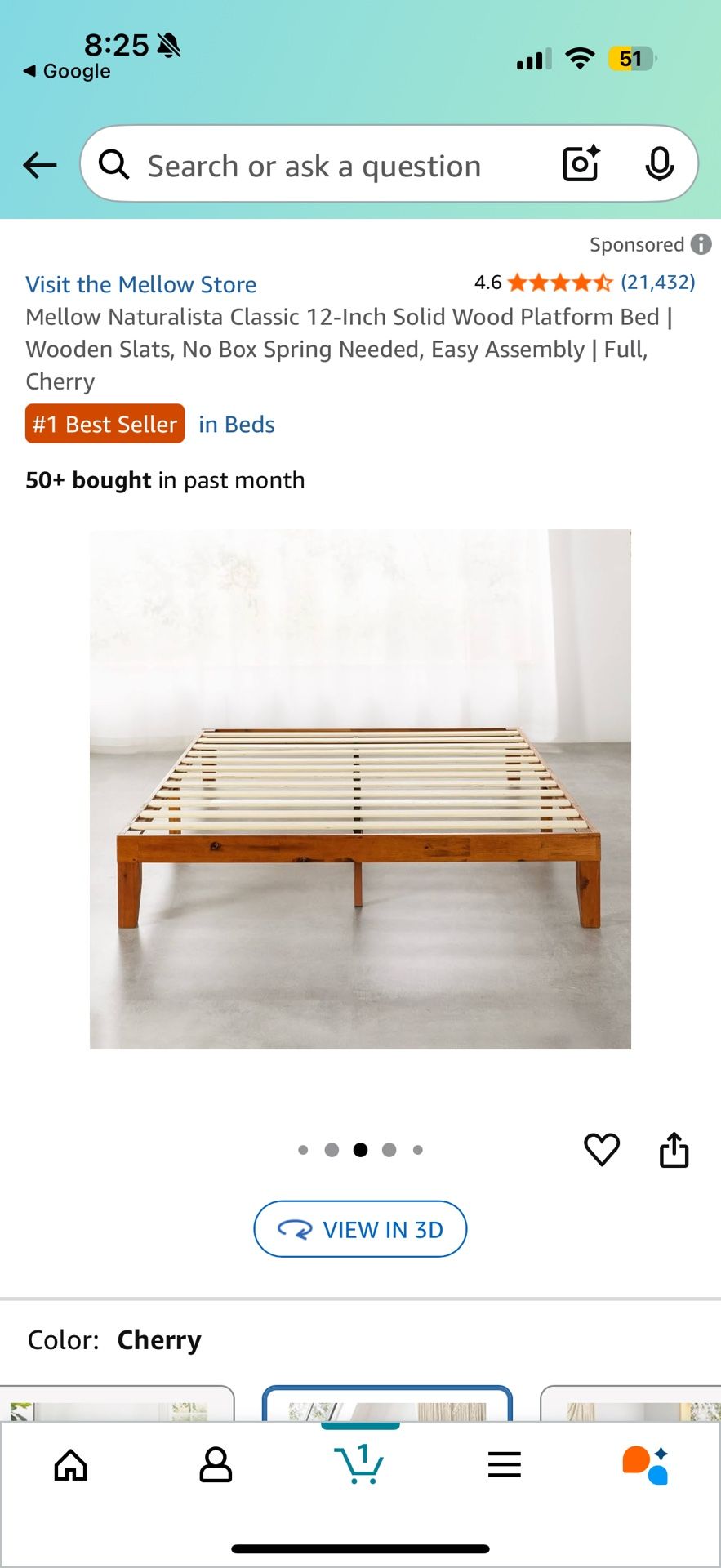 Full Bed Frame