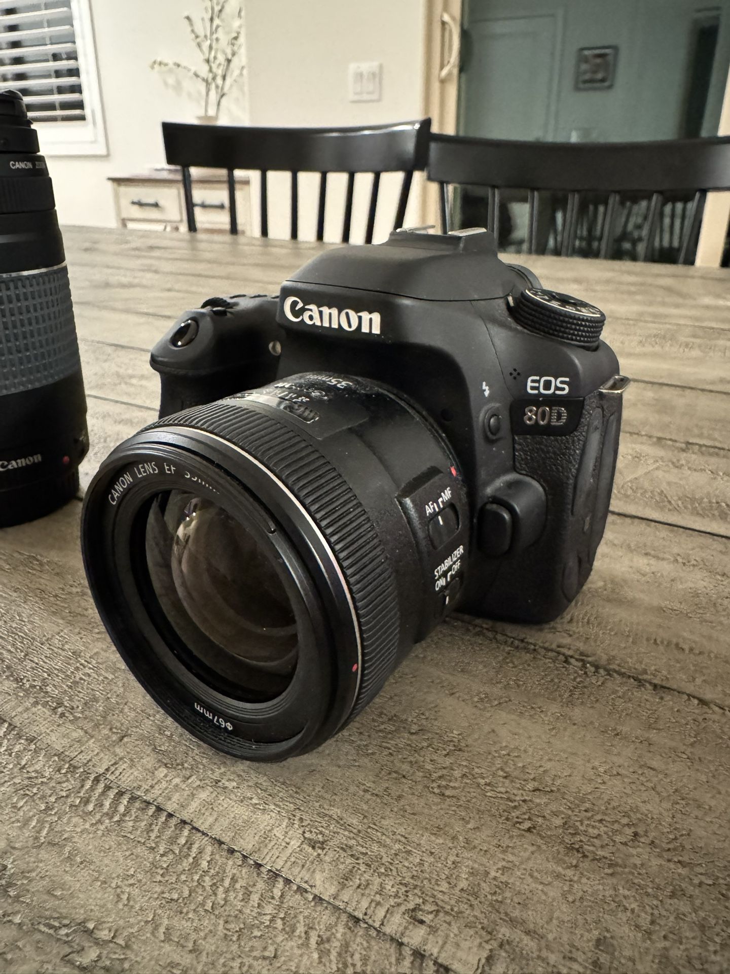 キャノンEOS80 Amazon.com : Canon EOS 80D Digital SLR Kit with EF-S 18-55mm f/3.5