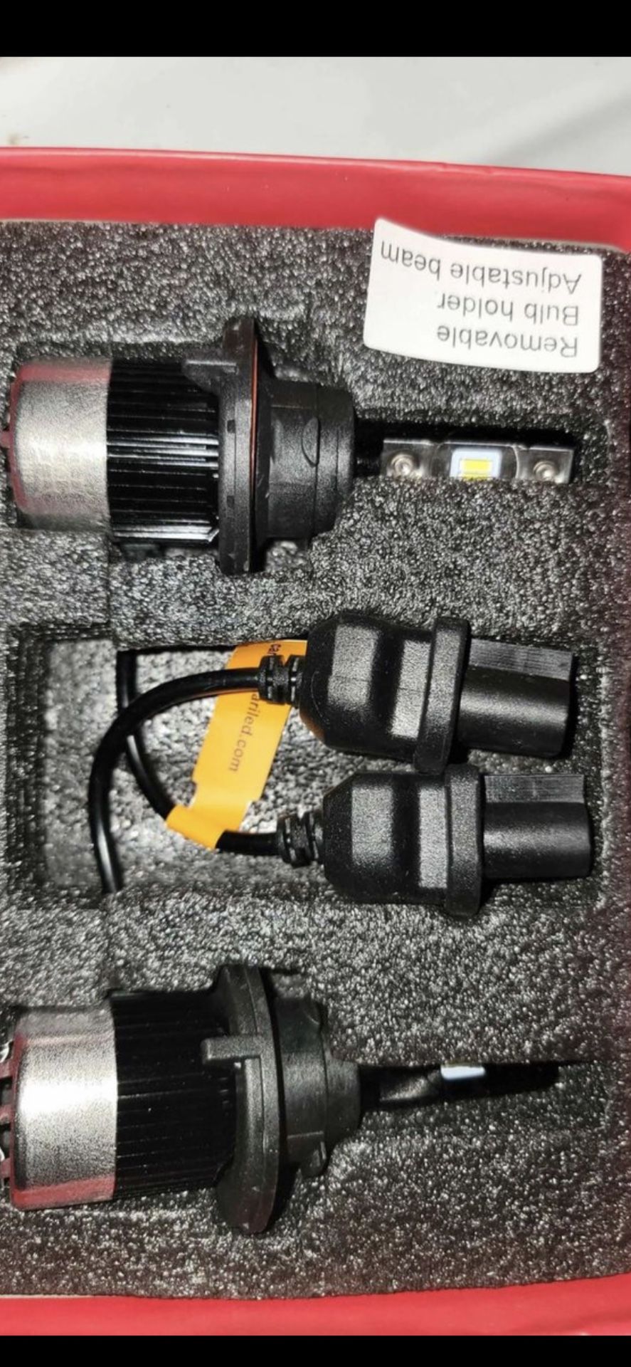 H13/9008 LED Bulbs, 24000 Lumens Super Bright 6500K Cool White, 9008 High Low Beam Fog Bulb, IP68 Waterproof Pack of 2