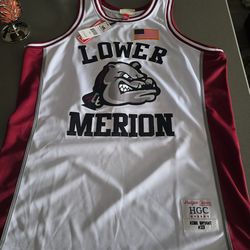 Kobe Bryant white high school jersey