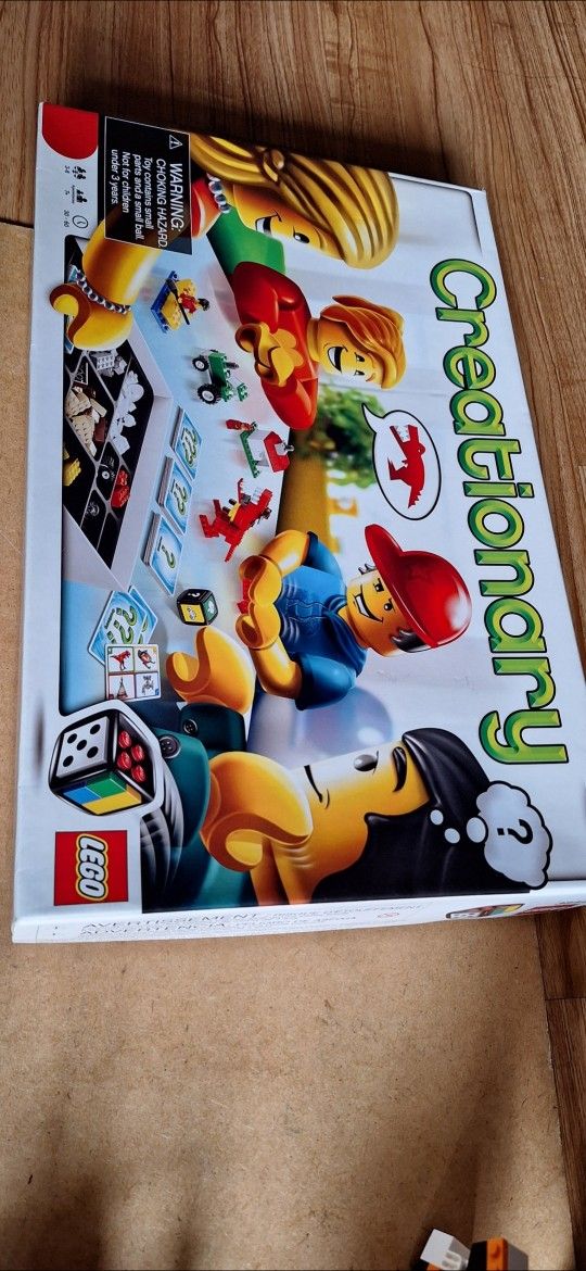 LEGO CREATIONARY FAMILY & FRIENDS GAME COMPLETE SET AND LEGO CREATOR 3-1